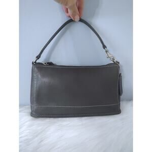 Coach vintage Y2K Bleecker leather baguette demi shoulder bag #9311 EUC